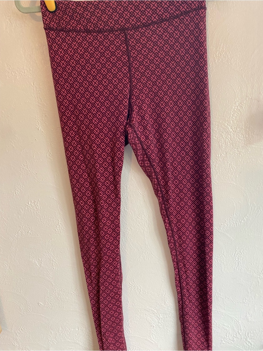 ibex Pink Geometric Print Girls' Leggings